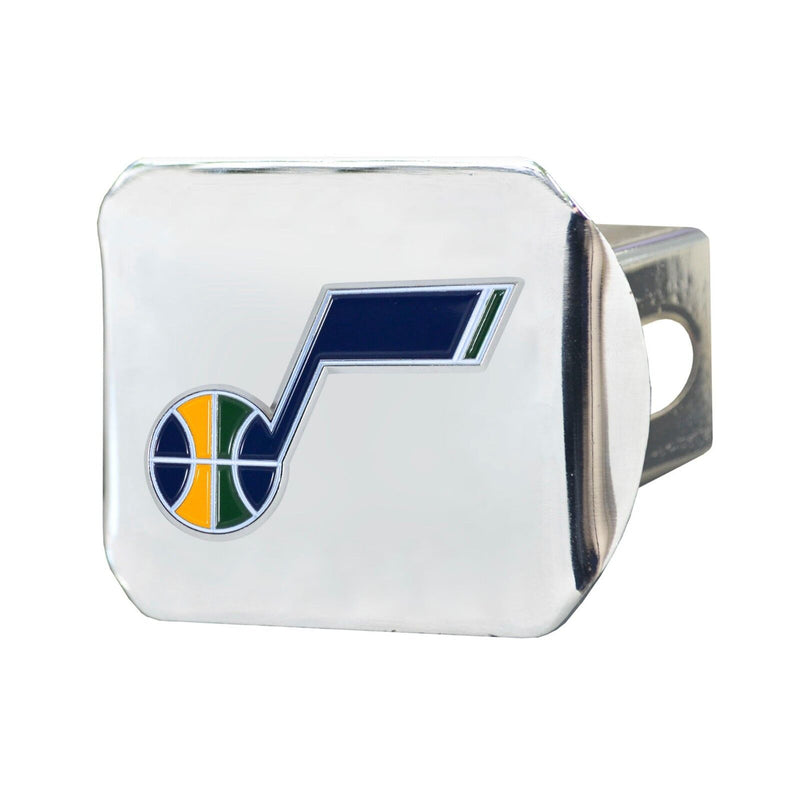 NBA Utah Jazz 3D Color on Chrome Metal Hitch Cover