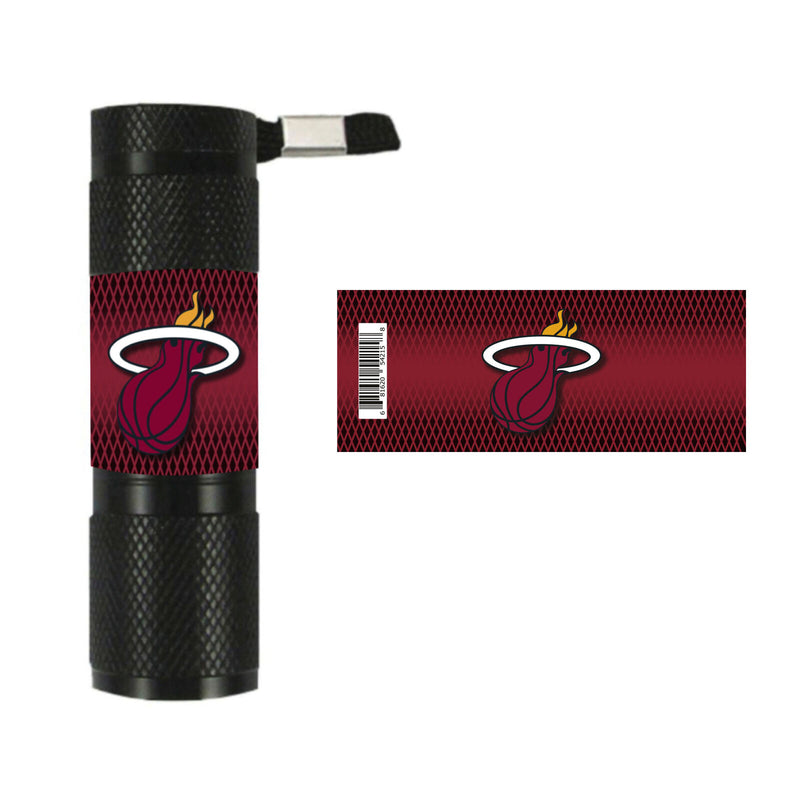 NBA Miami Heat LED Flashlight 1.1"x.3"x3.4"