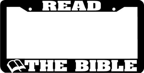 READ THE BIBLE License Plate Frame