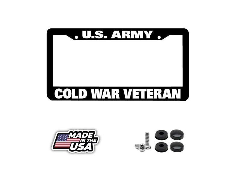 U.S. ARMY COLD WAR VETERAN License Plate Frame