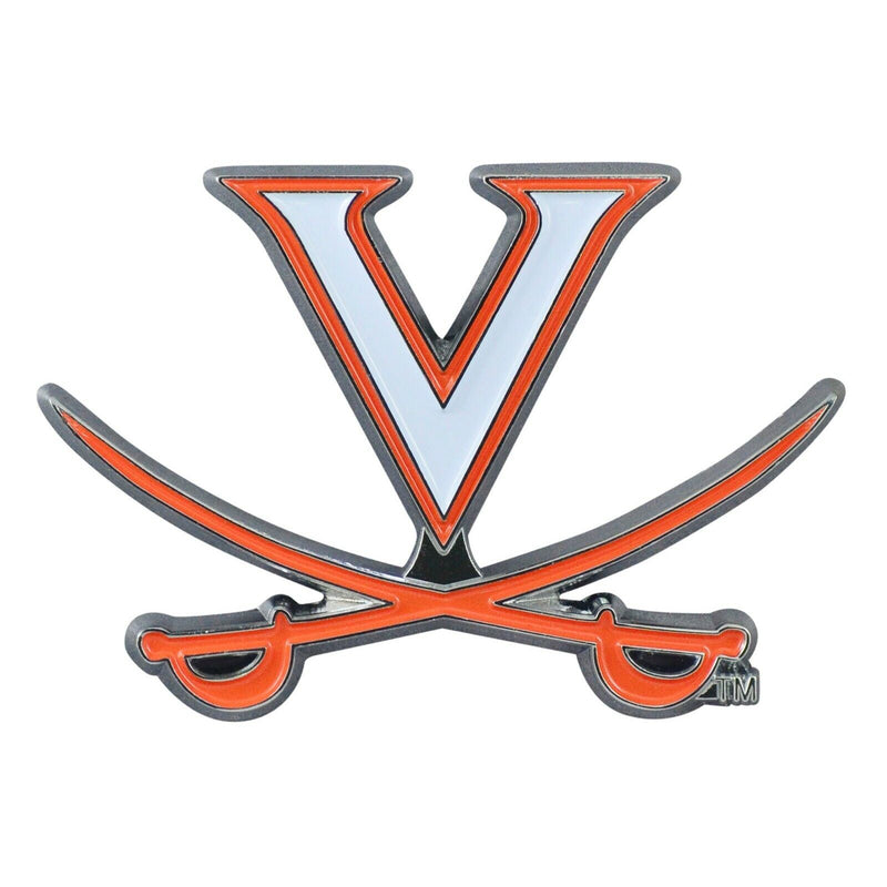 NCAA Virginia Cavaliers Diecast 3D Color Emblem Car Truck