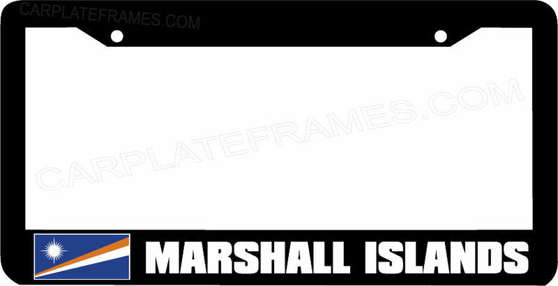 MARSHALL ISLANDS flag License Plate Frame