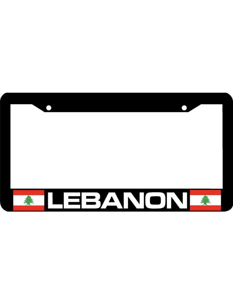 LEBANON FLAG License Plate Frame