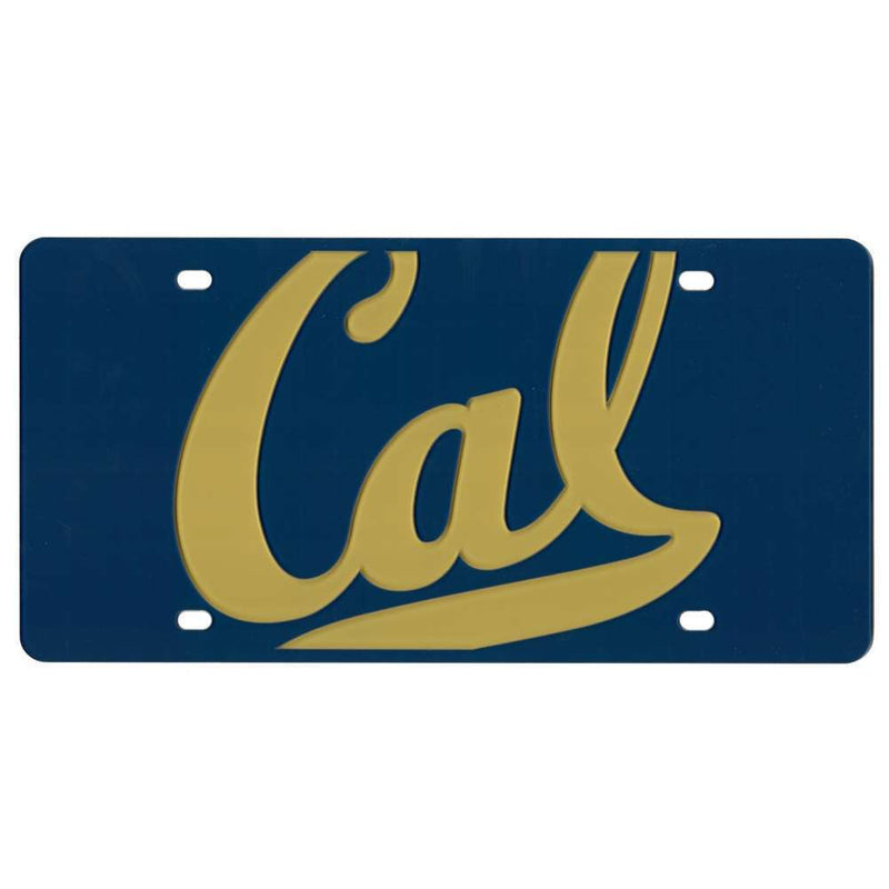 NCAA California Golden Bears Full Color Mega Inlay License Plate