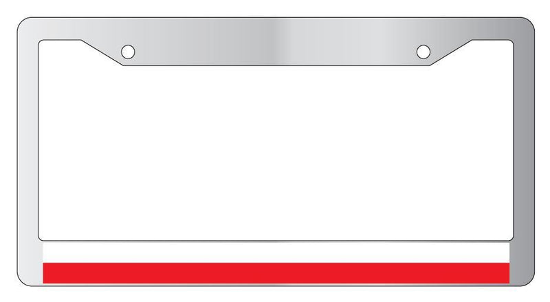 Poland Chrome License Plate Frame World Flags  Mod-GRAPH9856236-5232