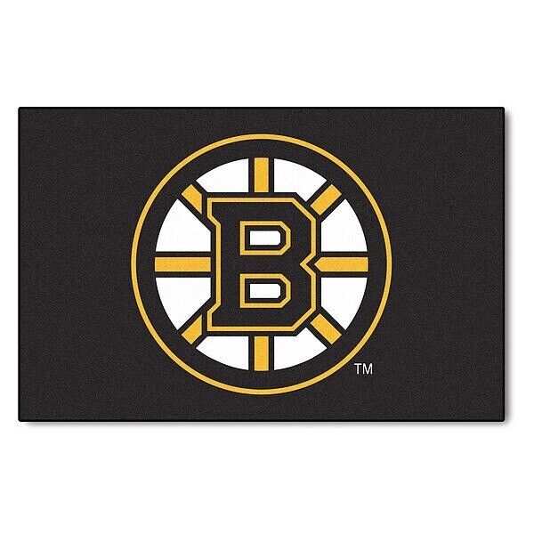 NHL Boston Bruins Rookie Mat Area Rug Bath Mat 20"x 30"