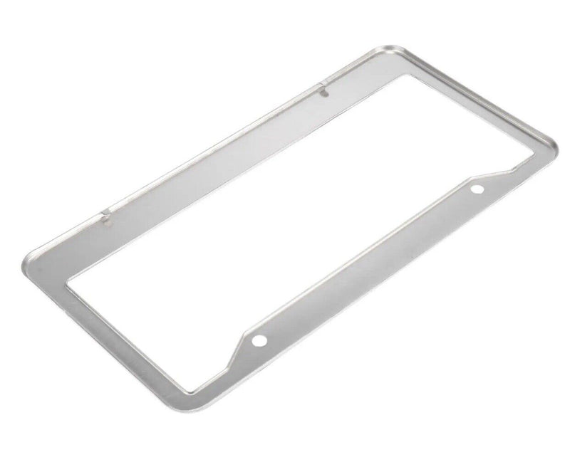 Bling License Plate Frame White Crystal Sparkling Rhinestone Car SUV Front Rear