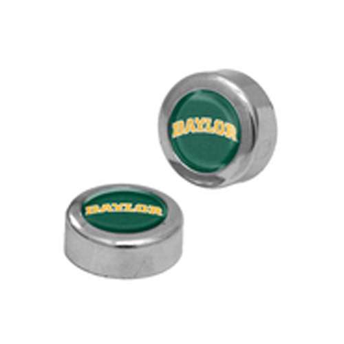 NCAA Baylor Bears License Plate Screw Caps - Set of 2