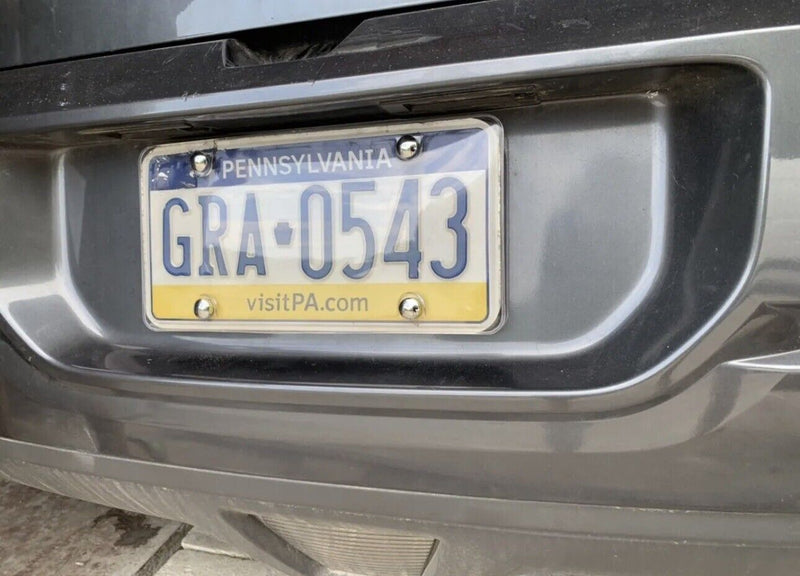 UNBREAKABLE Clear License Plate Shield Cover for Cars & Trucks