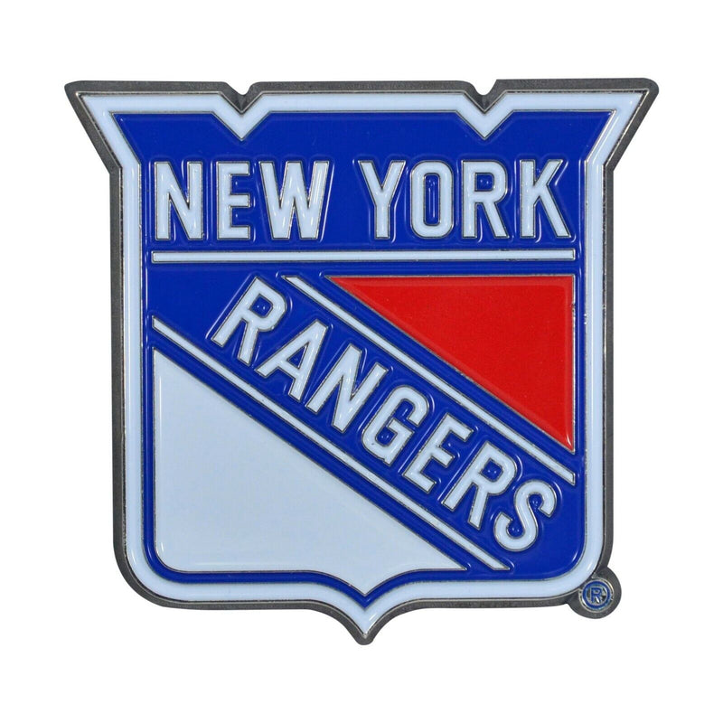 NHL New York Rangers Diecast 3D Color Emblem Car Truck RV