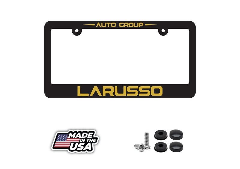 Larusso Auto Group Cobra Kai License Plate Frames Holder Vinyl Decal Truck Two