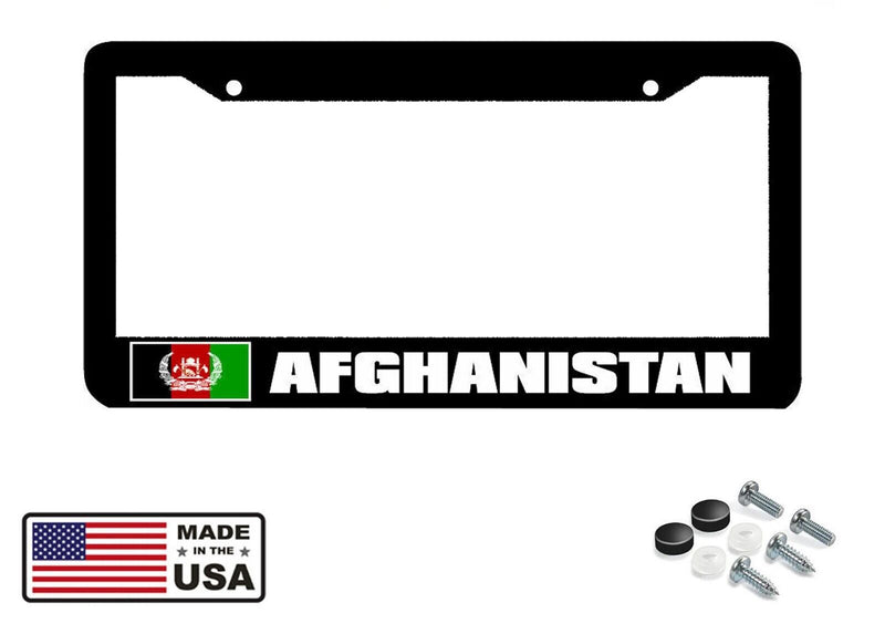 AFGHANISTAN flag License Plate Frame