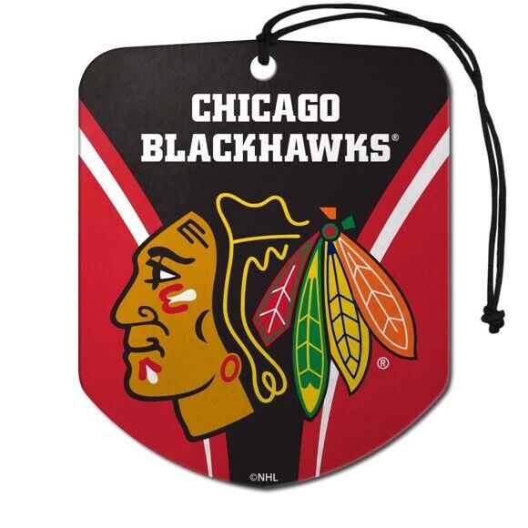 NHL Chicago Blackhawks Air Freshener 2-Pack