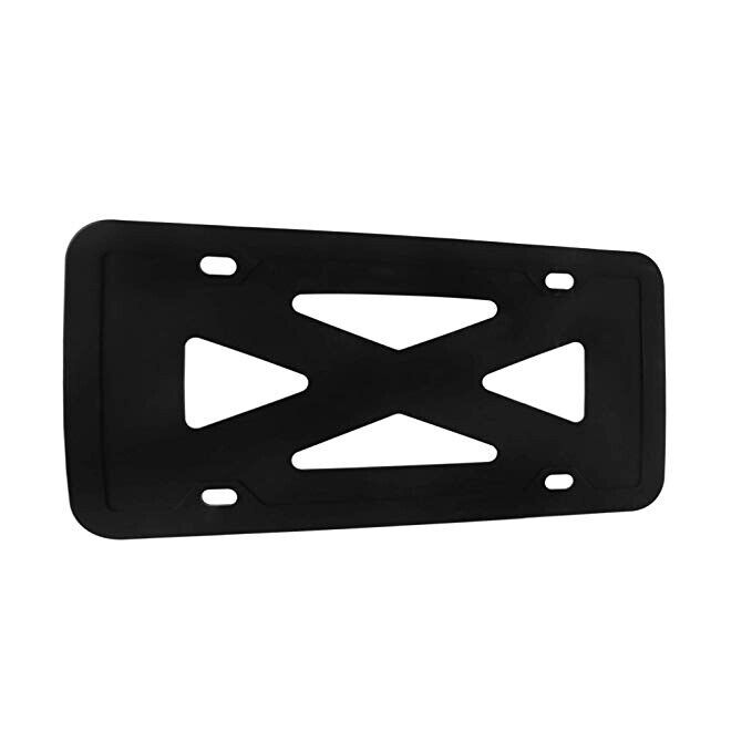 Kohree License Plate Frame Universal Silicone Holder Rust- Rattle Weather Proof