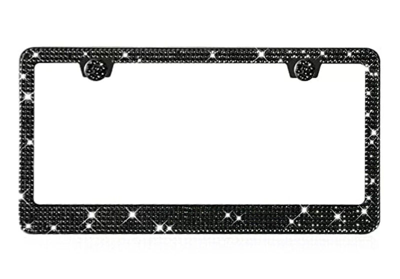 Frame Crystal Glitter Label High-quality Rhinestone License Plate Frames BD
