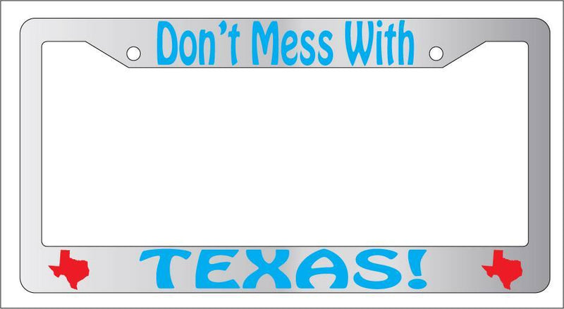 Chrome License Plate Frame DON&