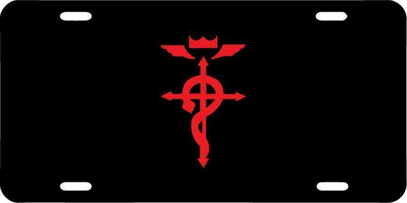 FMA Cross Vanity License Plate Full Metal Alchemist  Mod-GRAPH9856236-7745