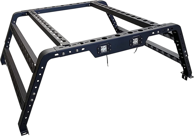 Truck Bed Rack for Toyota Tacoma 05-22 ; Tundra 2014-2022 Truck Bed with Rail