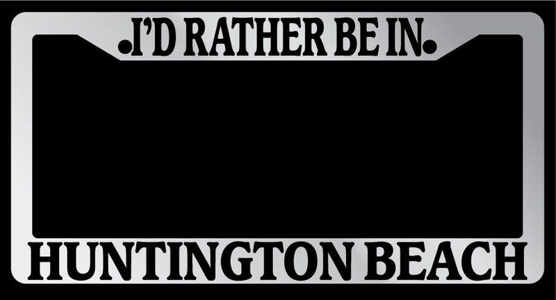 Chrome License Plate Frame I&