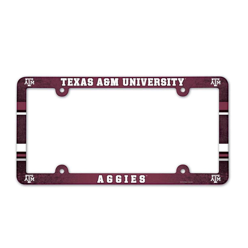 NCAA Texas A&M Aggies Plastic License Plate Frame