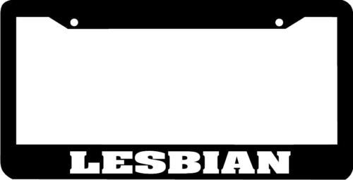 LESBIAN License Plate Frame