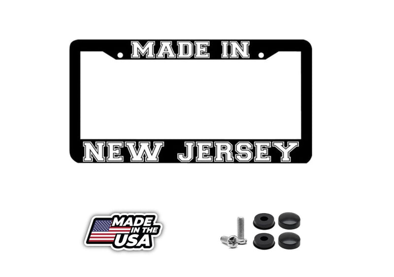 MADE IN NEW JERSEY License Plate Frame