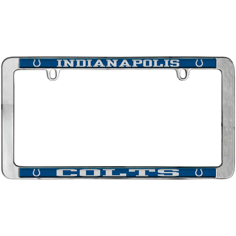 NFL Indianapolis Colts Thin Metal License Plate Frame