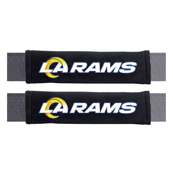 NFL Los Angeles Rams 2-Piece Embroidered Seat Belt Covers