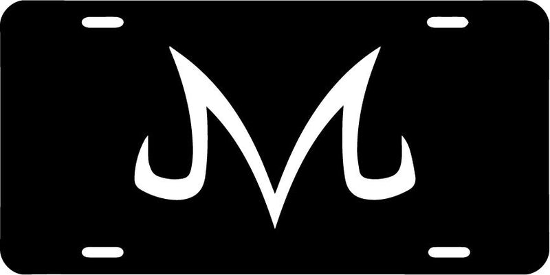 Majin Symbol Vanity License Plate Dragonball  Mod-GRAPH9856236-10246