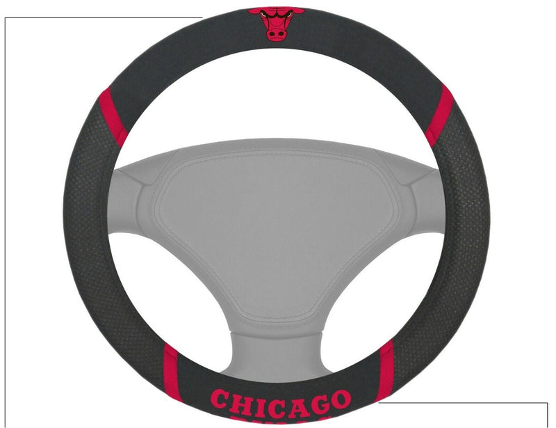 NBA Chicago Bulls Embroidered Steering Wheel Cover