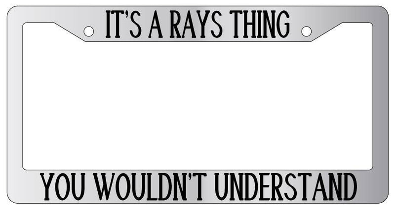 Chrome License Plate Frame IT&