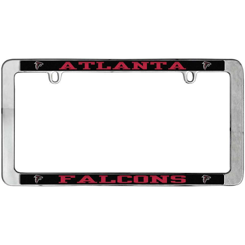 NFL Atlanta Falcons Thin Metal License Plate Frame