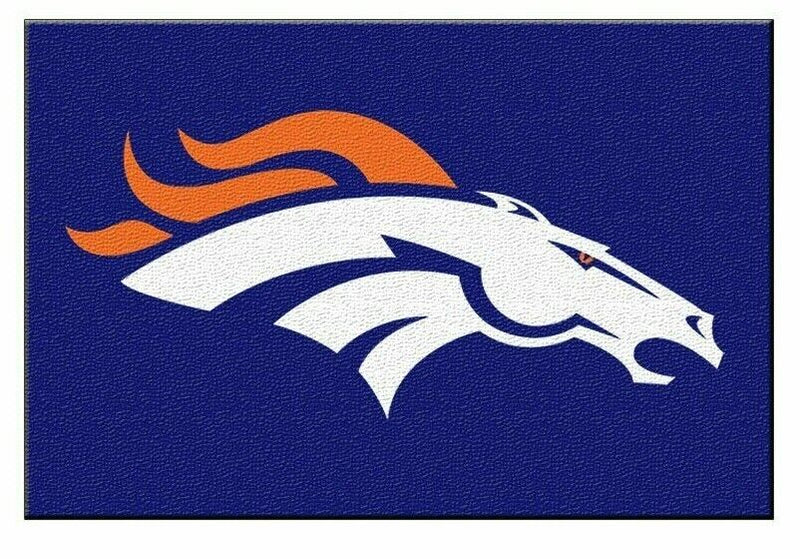 NFL Denver Broncos Rookie Mat Area Rug, Bath Mat 20"x 30"