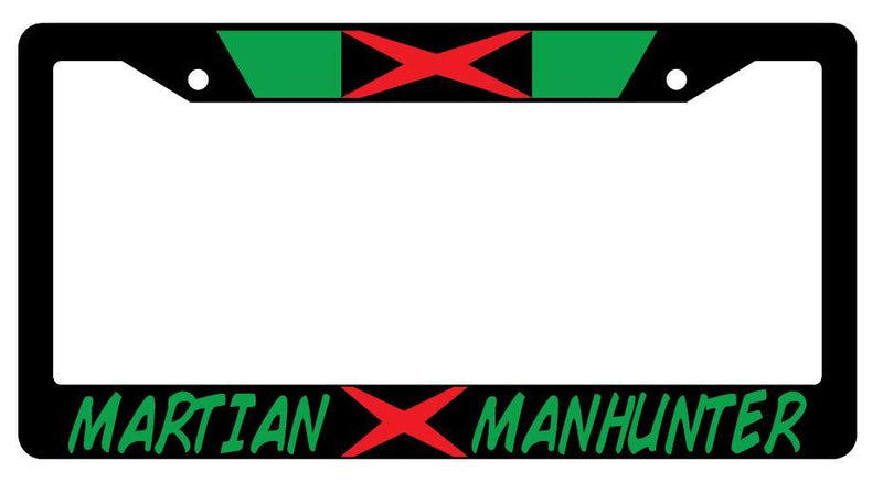 Martian Manhunter Black Plastic License Plate Frame Accessory DC  Mod-GRAPH9856236-3877