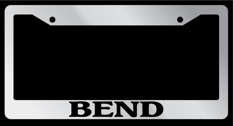 Chrome METAL License Plate Frame BEND Auto Accessory 1125  Mod-GRAPH9856236-8005