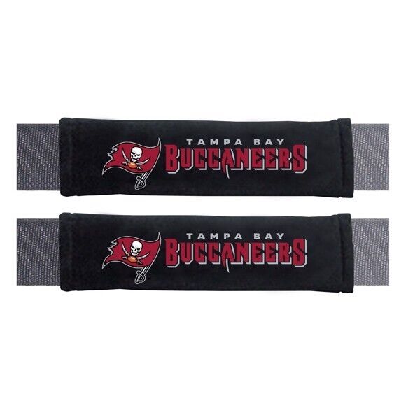 NFL Tampa Bay Buccaneers 2-Piece Embroidered Seat Belt Covers