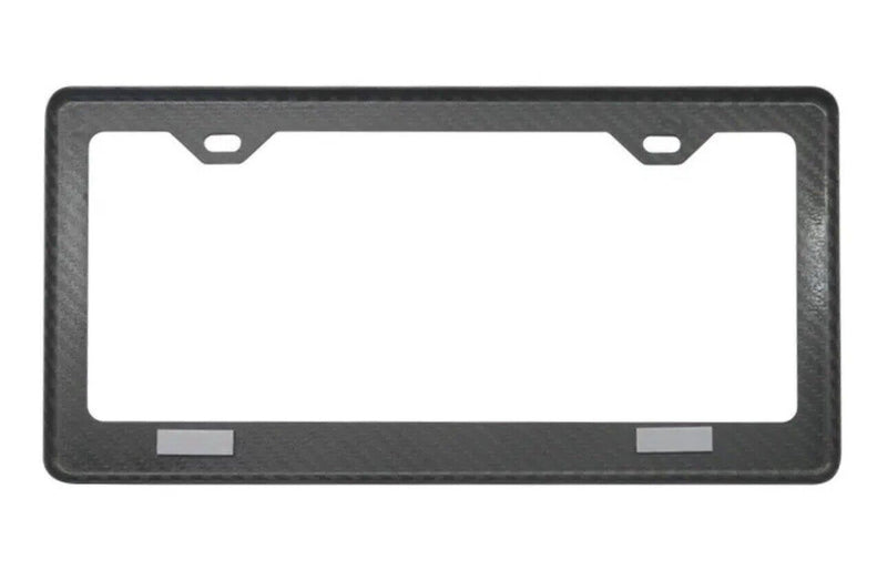 1x Real 100% Carbon Fiber License Plate Frame Cover Universal USA Size