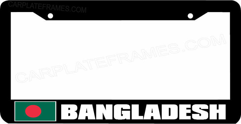 BANGLADESH flag License Plate Frame