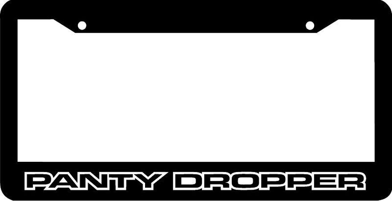 PANTY DROPPER jdm funny License Plate Frame