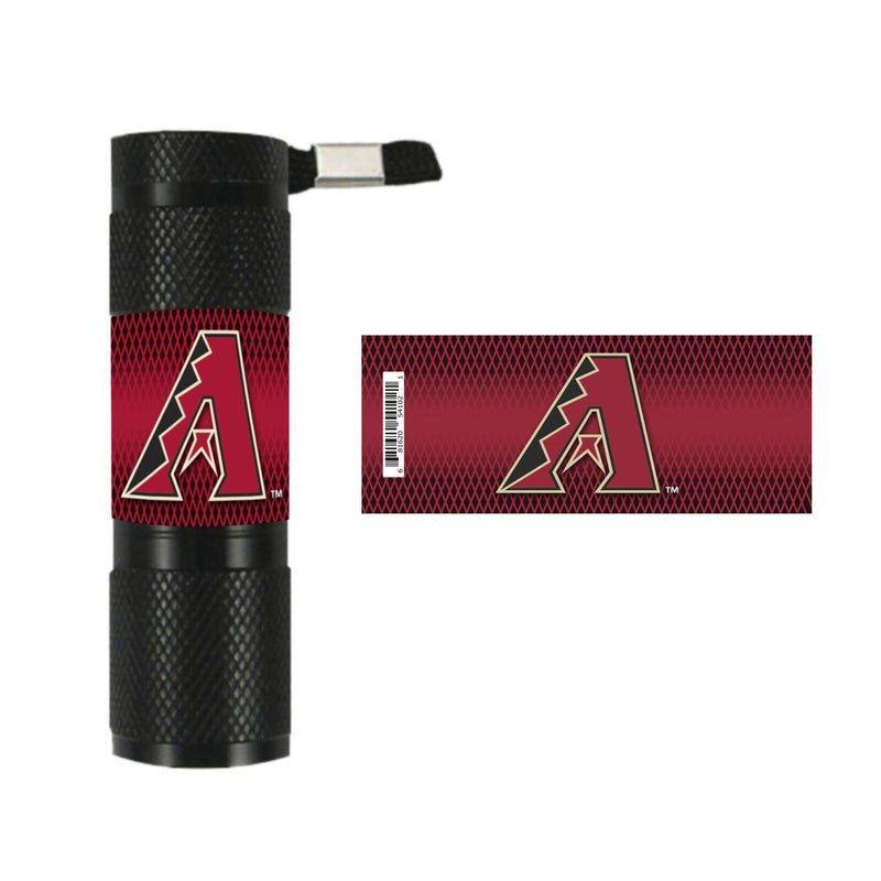 MLB Arizona Diamondbacks LED Flashlight 1.1"x.3"x3.4"