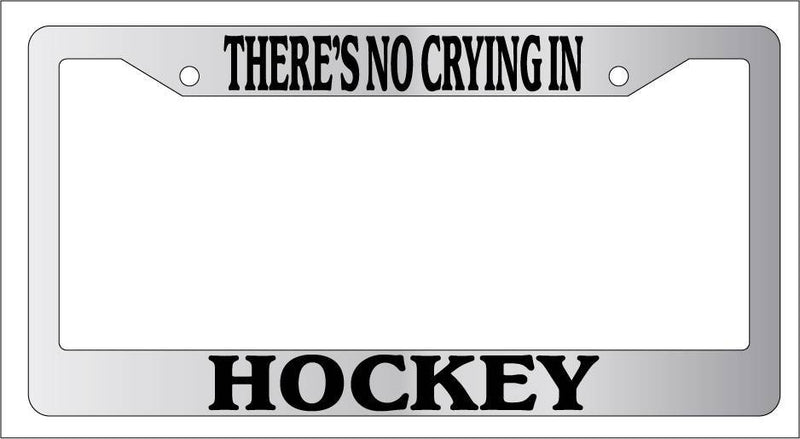 Chrome License Plate Frame There&