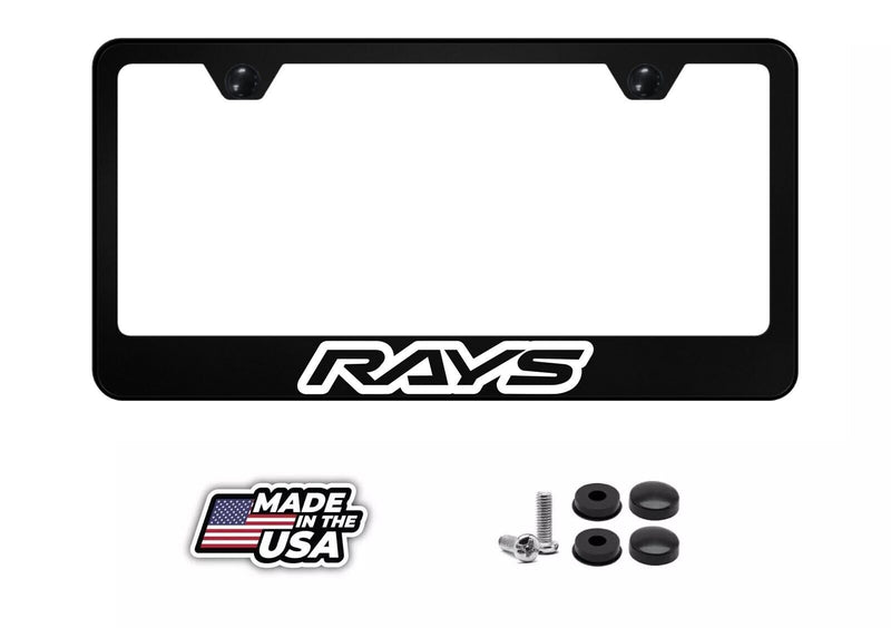 1X Rays Volk Racing Premium Quality Metal License Plate Frame