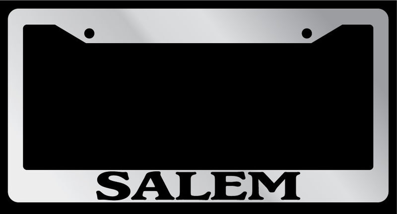 Chrome License Plate Frame Salem Auto Accessory Novelty 2625  Mod-GRAPH9856236-5133