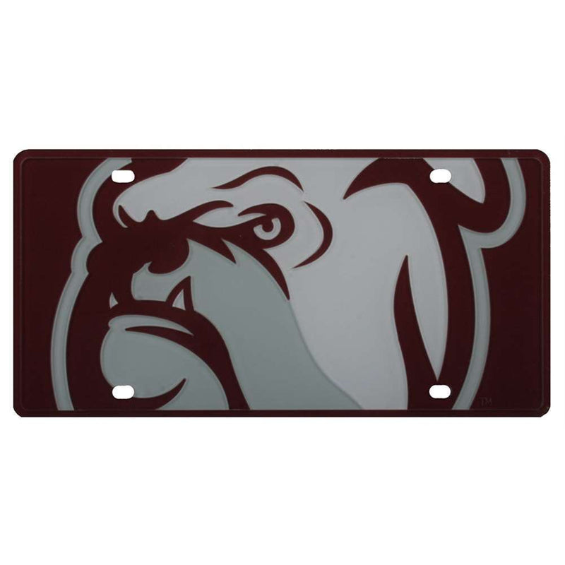 NCAA Mississippi State Bulldogs Full Color Mega Inlay License Plate