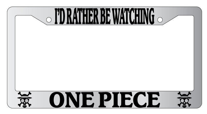 Chrome License Plate Frame I&