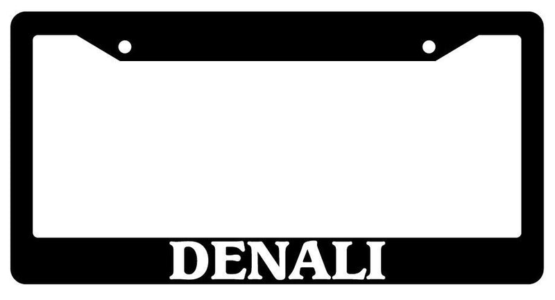Black License Plate Frame Denali Auto Accessory Novelty National Park 1586  Mod-GRAPH9856236-659