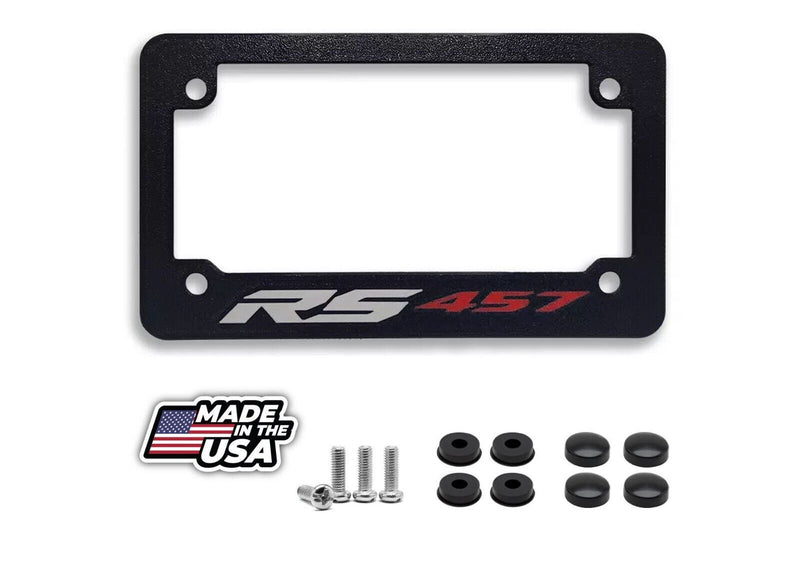 For Aprilia RS457 Textured Motorcycle License Plate Frame (ALL YEARS)