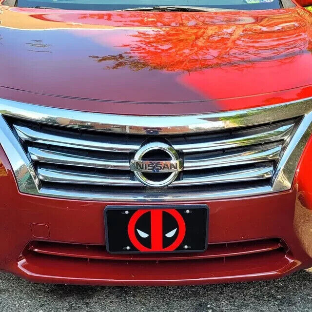 Deadpool Custom License Plate Tag Vanity Plate