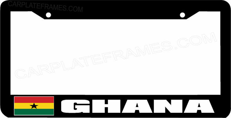 GHANA flag License Plate Frame