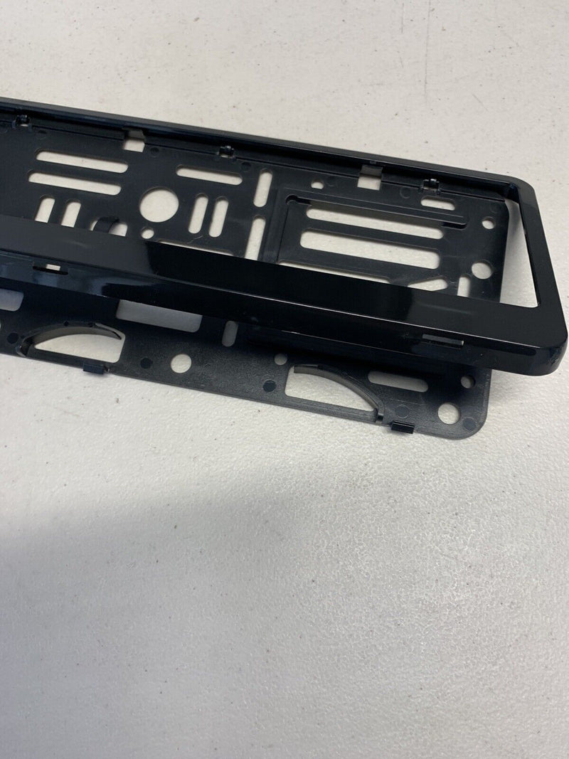 Euro License PlateHolder Mount Adapter Bumper Frame Bracket Universal Fit